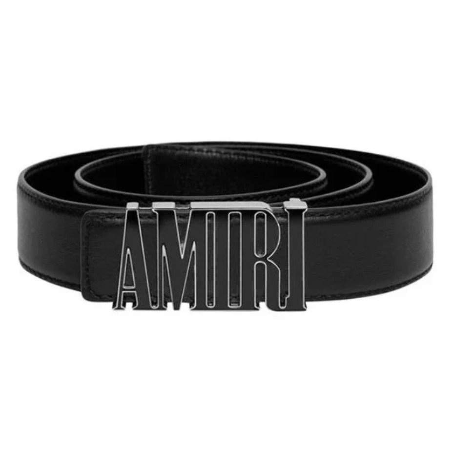 Amir Logo Belt ā Black