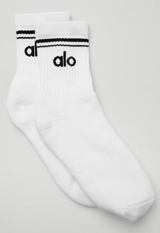 Alo Unisex half-crew Throwback Sock