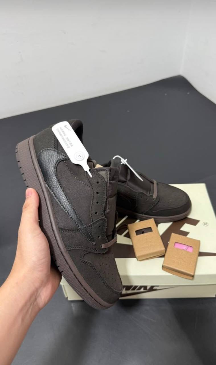 Air Jordan 1 Low X Travis Scott’s Velvet Brown