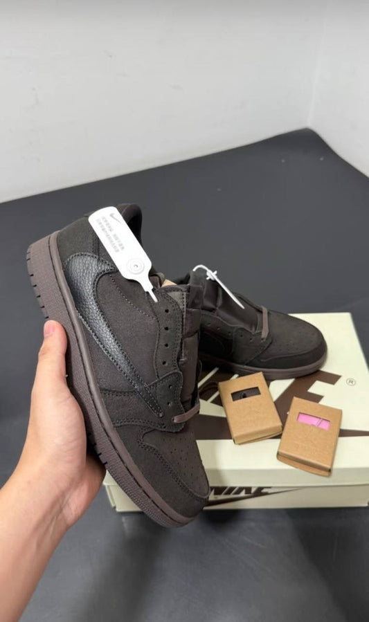 Air Jordan 1 Low X Travis Scott’s Velvet Brown