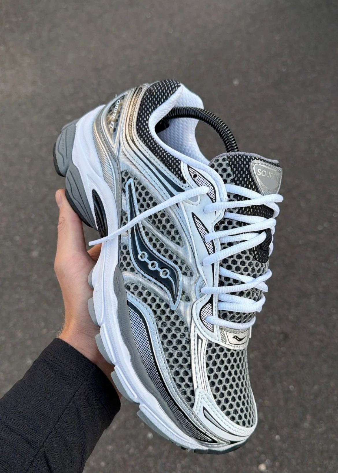Saucony ProGrid Omni 9 'Silver/Grey'