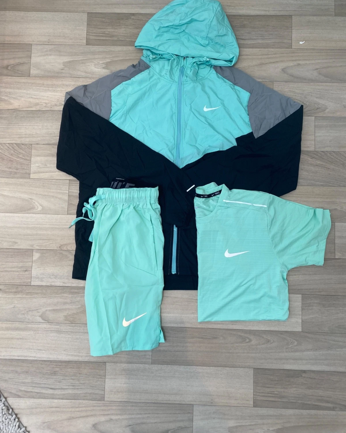 Nike Miler 1.0 Three-Piece Set — ''Mint/Turquoise''