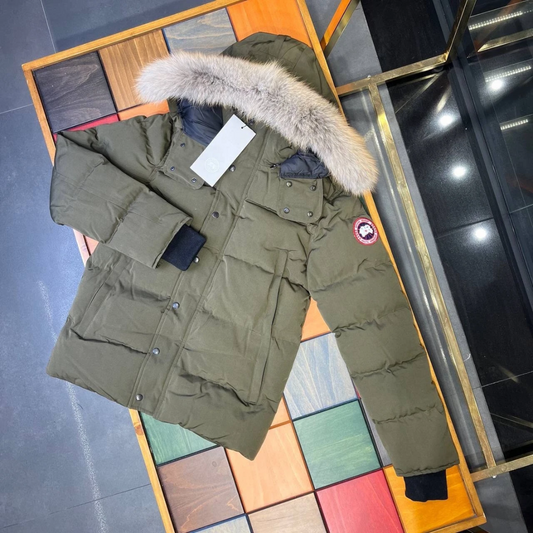 Canada Goose Wyndham Parka — Olive Green