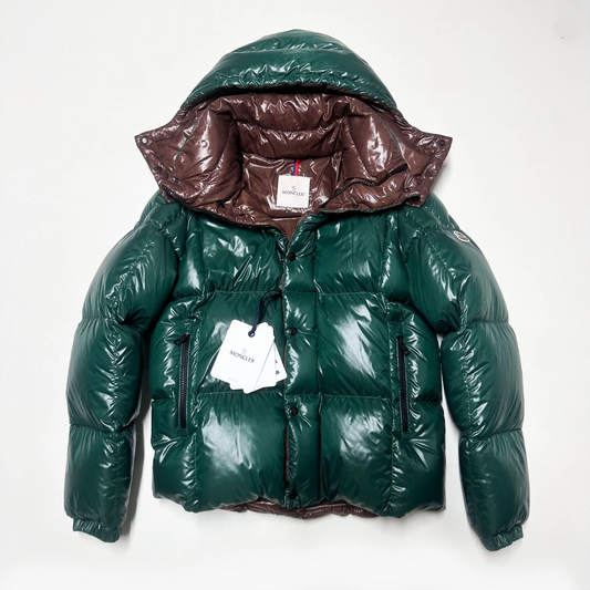 Moncler Men's Parana — Green (Brown Interior)