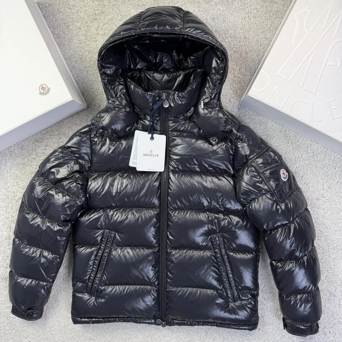 Moncler Men's Maya — Black